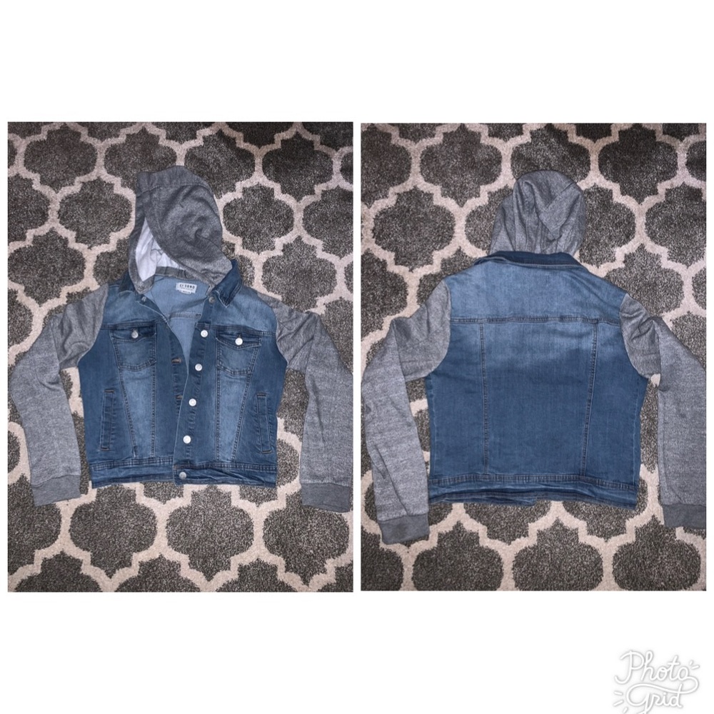 Jean Jacket with detachable hood